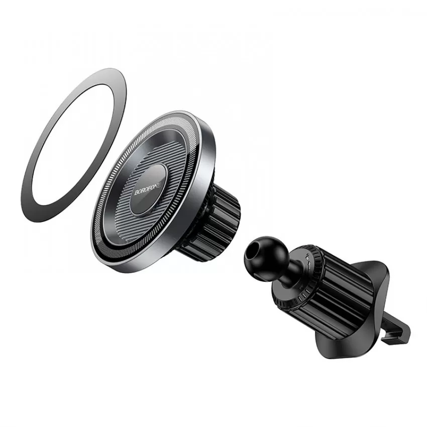 Automašīnas tālruņa turētājs Borofone BH122 Magsafe (air vent) melns