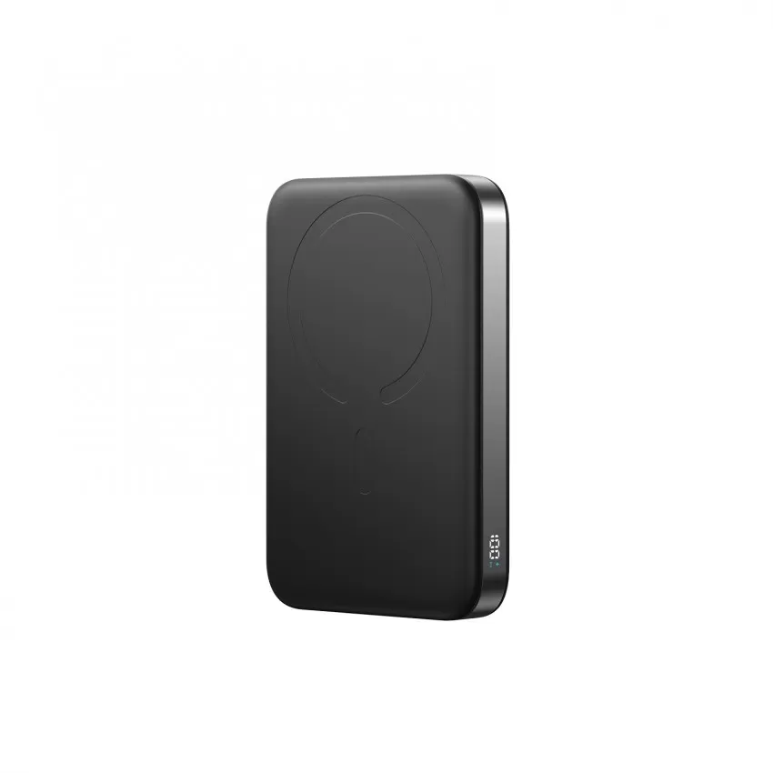 Arejais-akumulators Power Bank Joyroom JR-PBM12 22.5W Magnetic Wireless 10000mAh melns