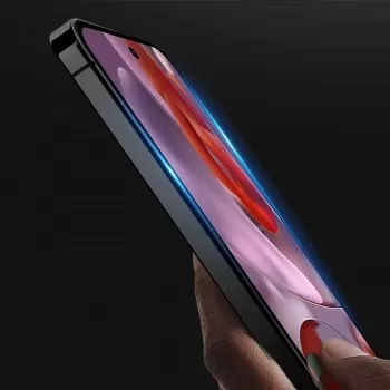 LCD aizsargstikls Dux Ducis 10D Google Pixel 9a melns
