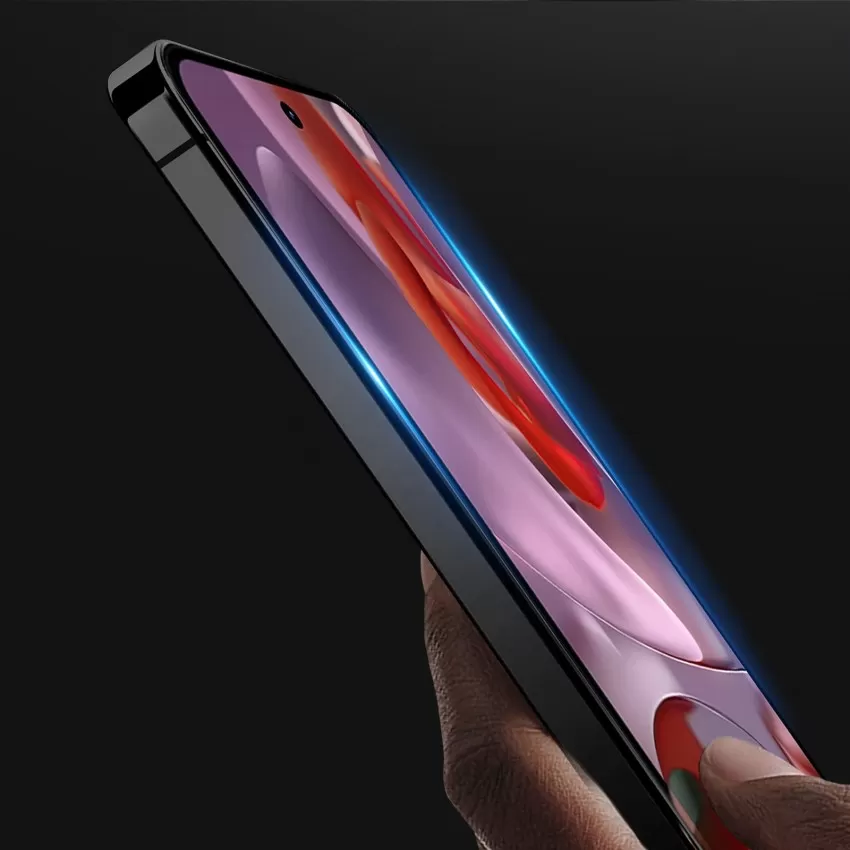LCD aizsargstikls Dux Ducis 10D Google Pixel 9a melns