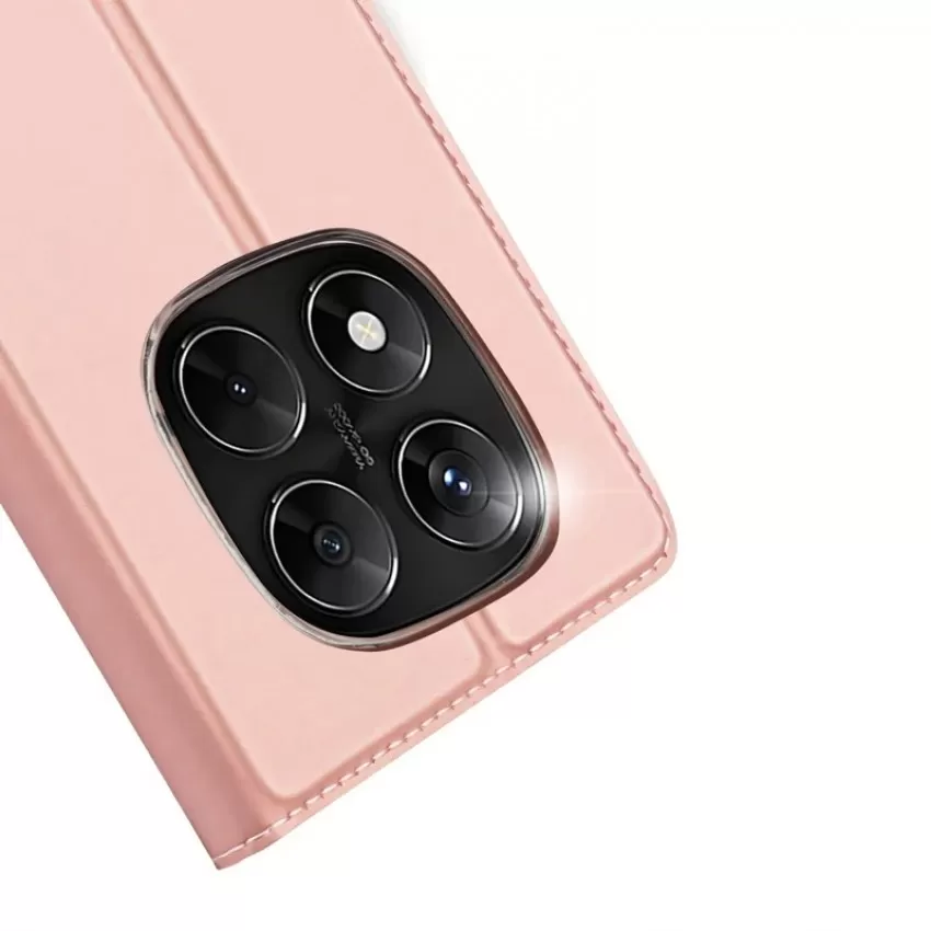 Maciņš Dux Ducis Skin Pro Xiaomi Redmi Note 14 Pro 4G rozā-zelts