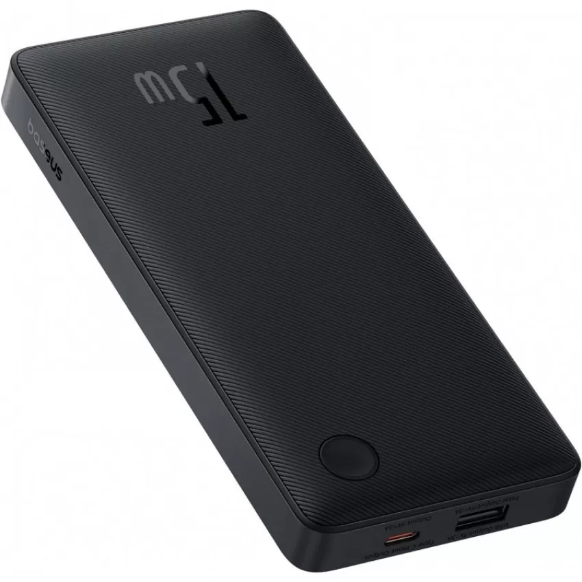 Väline aku Power Bank Power Bank Baseus Airpow Lite 15W 10000mAh must P10067500123-00