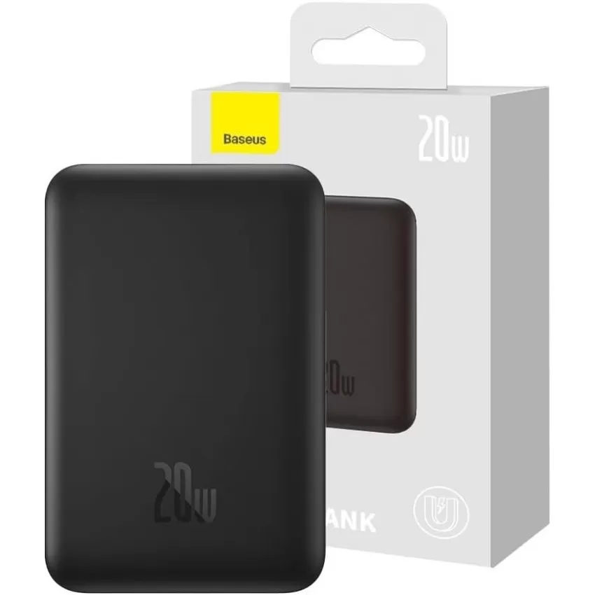 Väline aku Power Bank Power Bank Baseus Magnetic Mini Air 20W 10000mAh must P10059001113-00