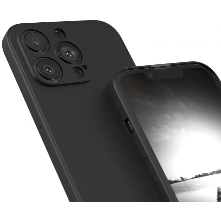 Maciņš Liquid Silicone 1.5mm Xiaomi Poco X7 Pro melns
