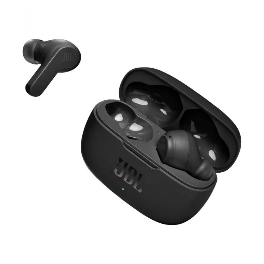 Bezvadu austiņas JBL Wave 200 TWS melnas