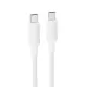 USB kabelis Acefast C18-03 60W USB-C to USB-C 1.2m balts