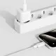 USB kabelis Acefast C18-03 60W USB-C to USB-C 1.2m balts