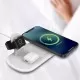 Juhtmeta laadija Devia 3in1 Smart Phone, Apple Watch, Airpods valge