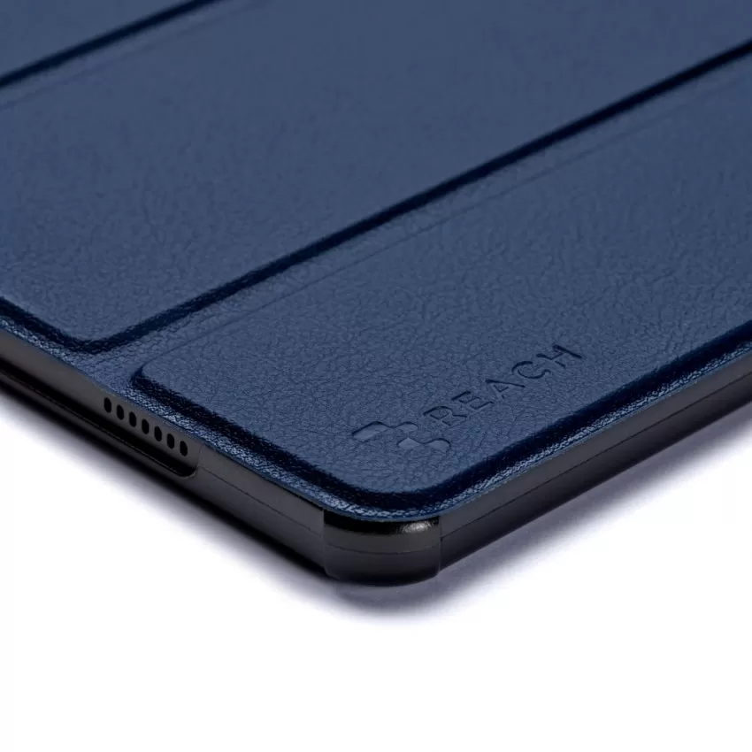 Maciņš Reach Smart Leather Lenovo Tab M8 (4th Gen) TB300 tumši zils