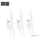 USB kabelis Hoco X1 Lightning 1.0m balts