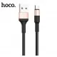Laadimisjuhe Hoco X26 microUSB 1.0m must-kuld