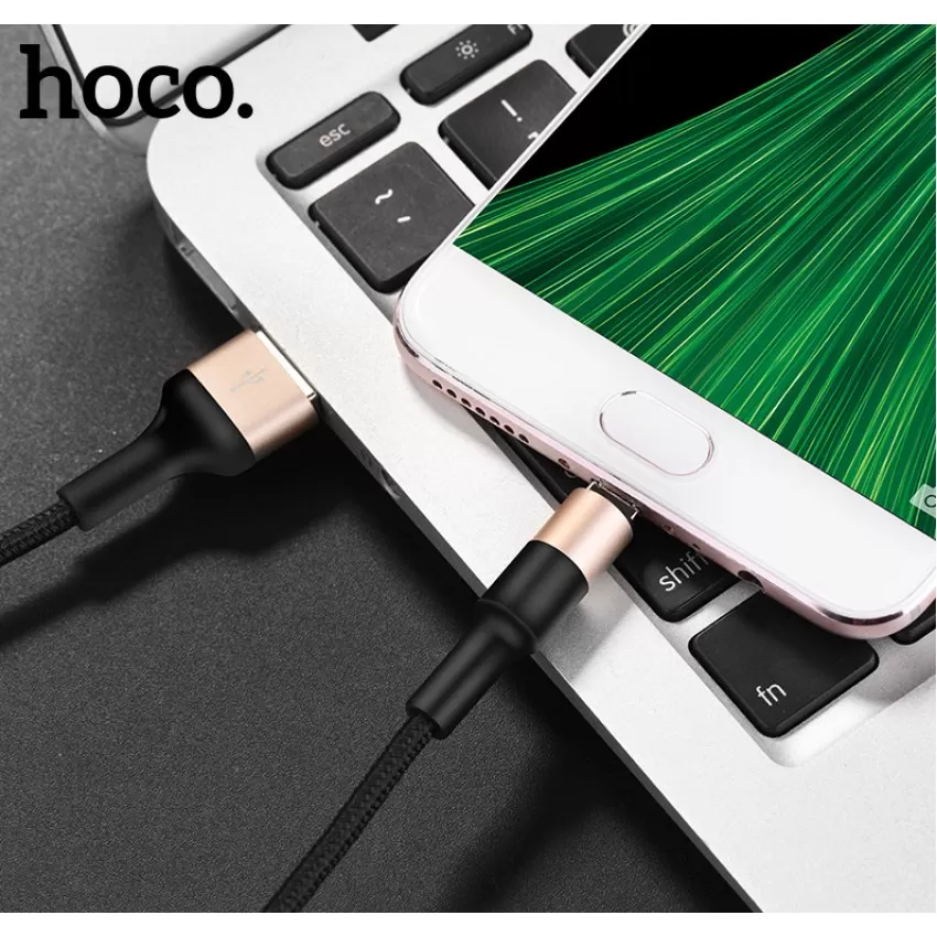 Laadimisjuhe Hoco X26 microUSB 1.0m must-kuld
