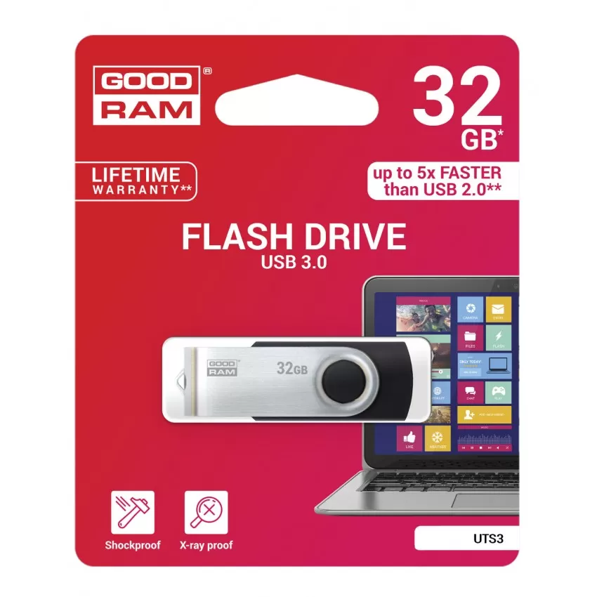 USB zibatmiņa Goodram UTS3 32GB USB 3.0