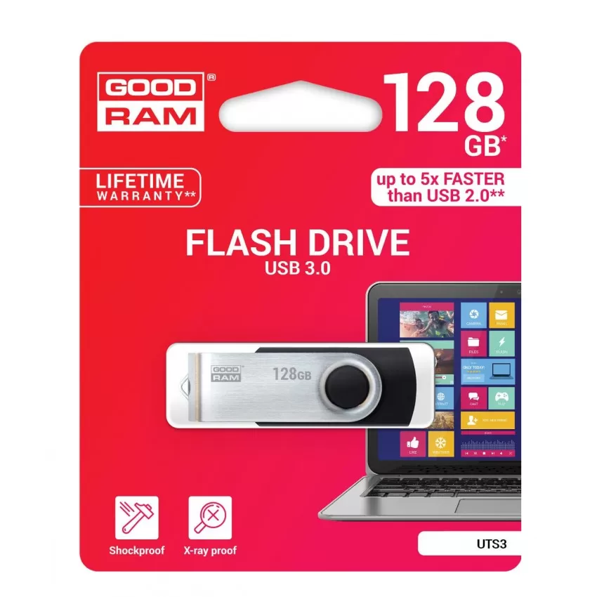 USB zibatmiņa Goodram UTS3 128GB USB 3.0