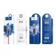 USB kabelis Hoco X14 Lightning, sarkans-melns 1.0m