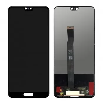 Displejs Huawei P20 ar skārienjūtīgo paneli melns HQ