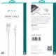 USB kabelis Devia Smart Lightning 2.0m balts