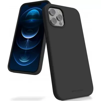 Maciņš Mercury Silicone Case Apple iPhone 11 melns