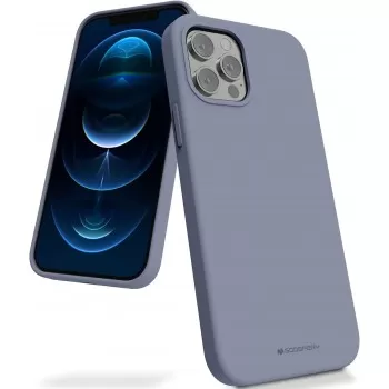 Maciņš Mercury Silicone Case Apple iPhone 11 lavandas pelēka