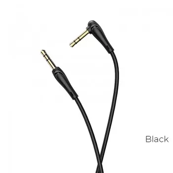 Audio parveidotājs Hoco UPA14 AUX 3,5mm uz 3,5mm melns