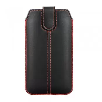 Maciņš Forcell Ultra Slim M4 iPhone 3G/4/4S/Samsung S5830 Ace/S6310 Young melns