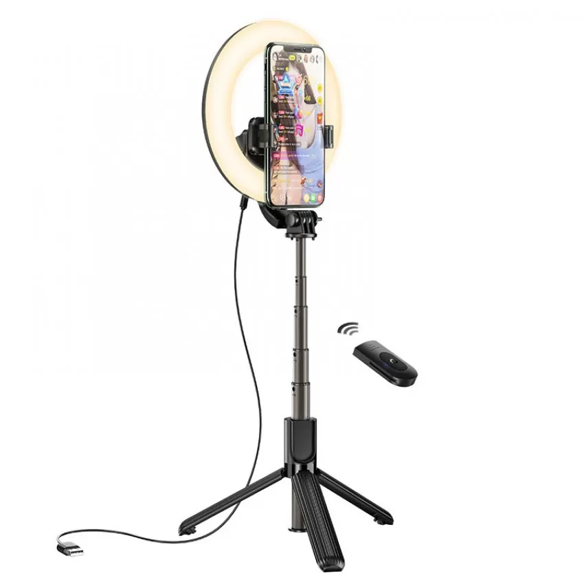 Telefons turētājs Hoco LV03 Showfull melns