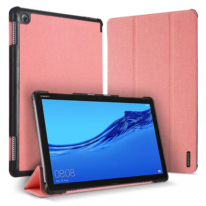 Maciņš Dux Ducis Domo Samsung T500/T505 Tab A7 10.4 2020/T503 Tab A7 10.4 2022 rozā