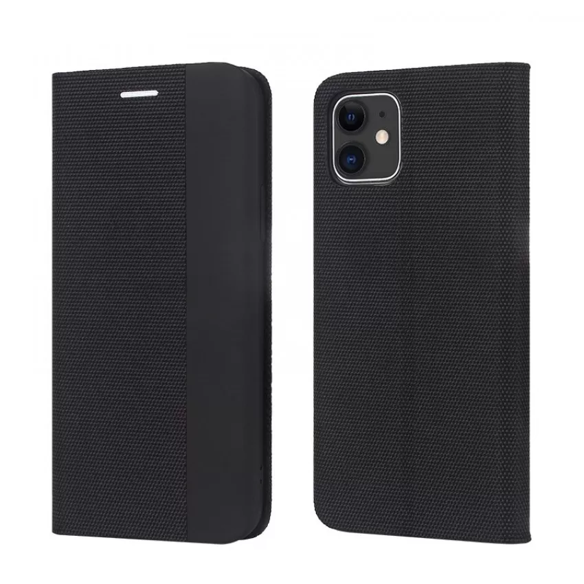 Maciņš Smart Senso Samsung A525 A52 4G/A526 A52 5G/A528 A52s 5G melns