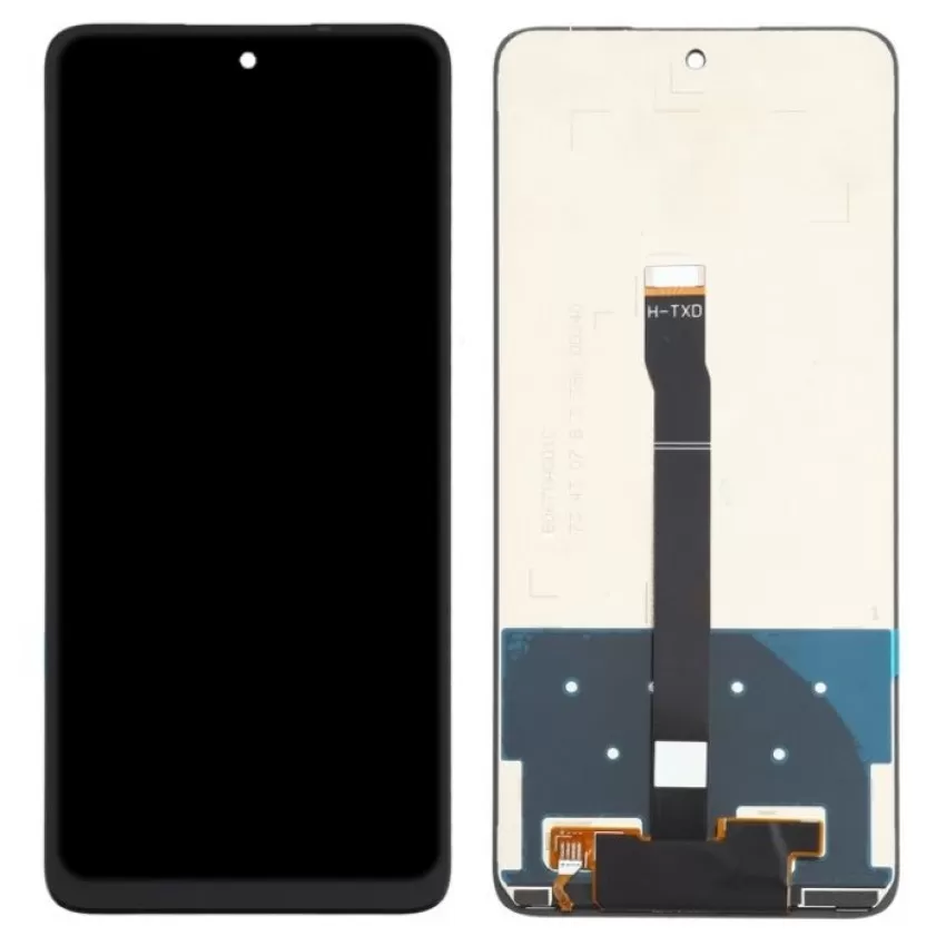 Displejs Huawei P Smart 2021/Honor Y7a/Honor 10X Lite ar skārienjūtīgo paneli melns ORG