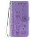 Maciņš Cat-Dog Samsung A025G A02s violets