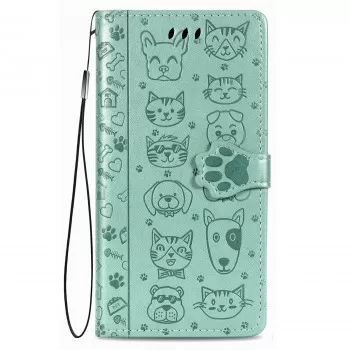 Maciņš Cat-Dog Samsung A025G A02s zaļa