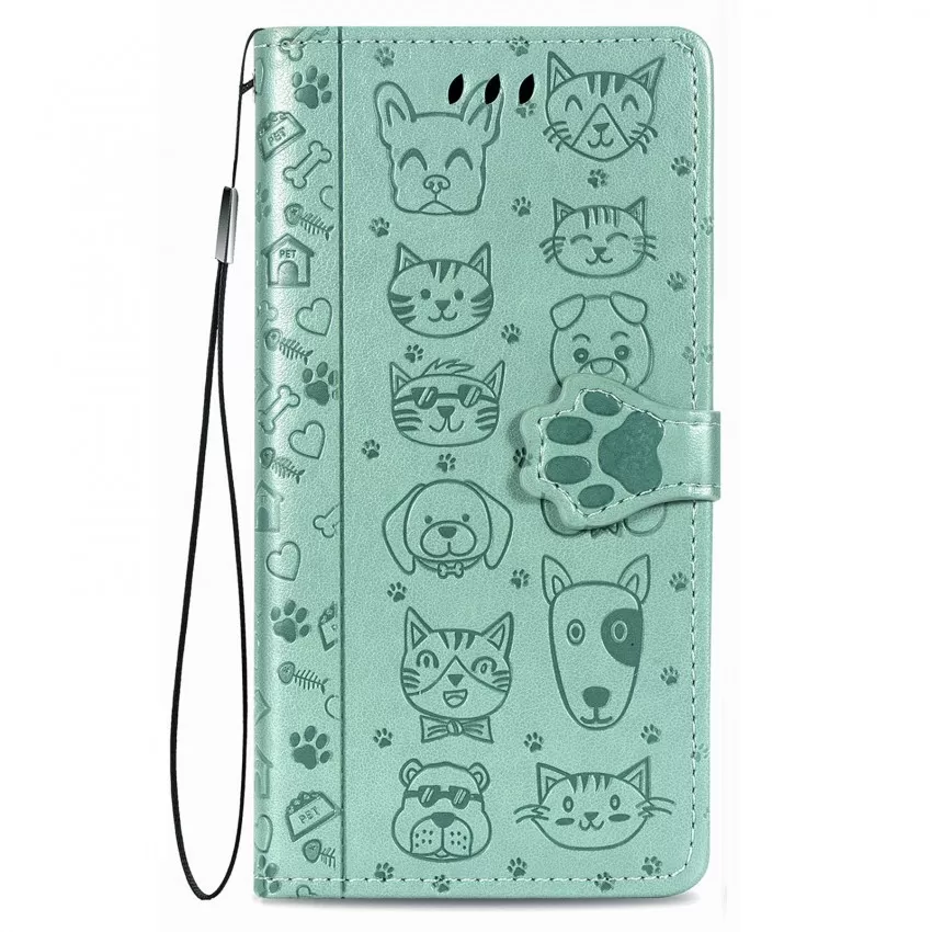 Maciņš Cat-Dog Samsung A025G A02s zaļa