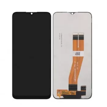 Displejs Samsung A037 A03s ar skārienjūtīgo paneli melns ORG