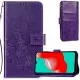 Maciņš Flower Book Samsung A037 A03s violets