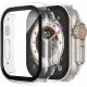 LCD kaitsev karastatud klaas/ümbris 360 degree cover Apple Watch 44mm läbipaistev