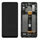 LCD ekraan Samsung A326 A32 5G puuteekraani ja raamiga originaal Awesome Black (service pack)