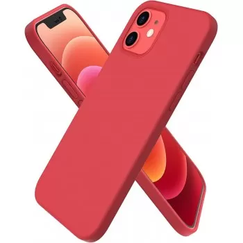Telefoniümbris Liquid Silicone 1.5mm Apple iPhone 13 Pro Max punane