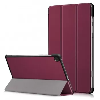 Maciņš Reach Smart Leather Apple iPad mini 6 2021  bordo