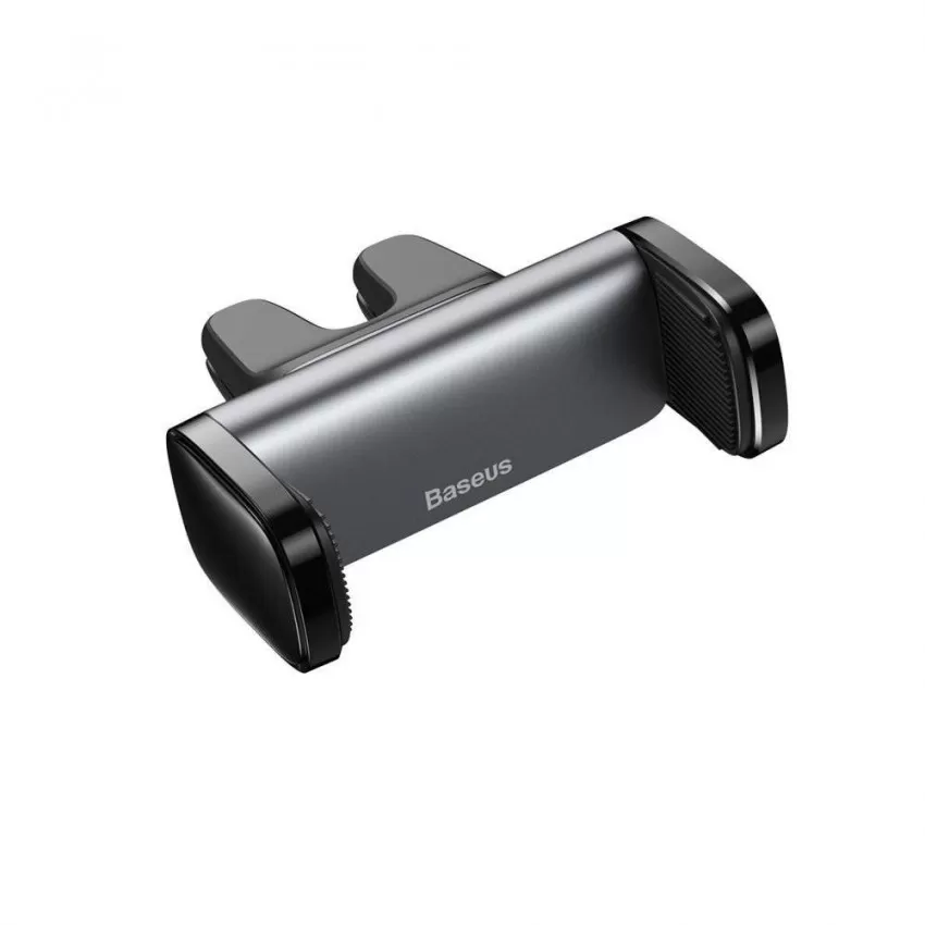 Telefons turētājs Baseus Steel Cannon Air Outlet melns SUGP-01