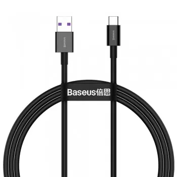 USB cabelis Baseus Superior no USB uz Type-C 66W 2.0m melns CATYS-A01