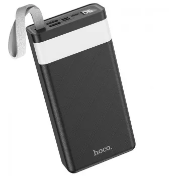 Ārējais akumulators Power Bank Hoco J73 2A 30000mAh melns