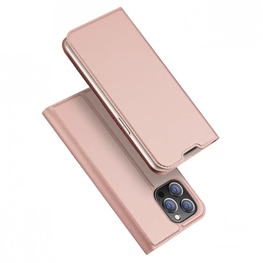 Maciņš Dux Ducis Skin Pro Samsung A136 A13 5G/A047 A04s rozā-zelts