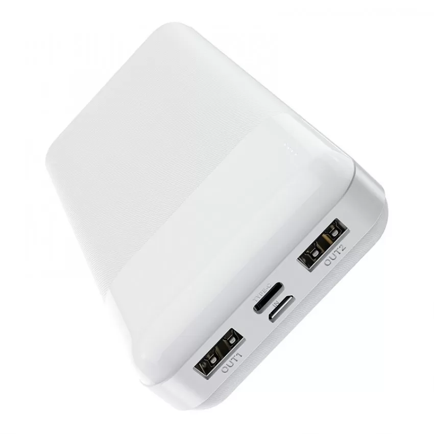 Arejais-akumulators Power Bank Hoco J72A 20000mAh balts