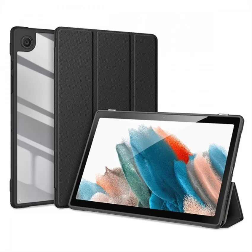 Maciņš Dux Ducis Toby Samsung X200/X205 Tab A8 10.5 2021 melns