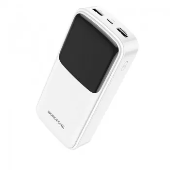 Arejais-akumulators Power Bank Borofone BJ17A Type-C microUSB 2*USB (2.1A) 20000mAh melns
