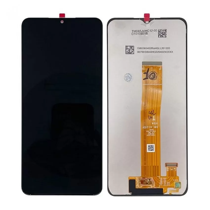 Displejs Samsung A135 A13 4G ar skārienjūtīgo paneli melns ORG