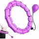 Masāžas vingrošanas riņķis Smart Hula Hoop M1 violets