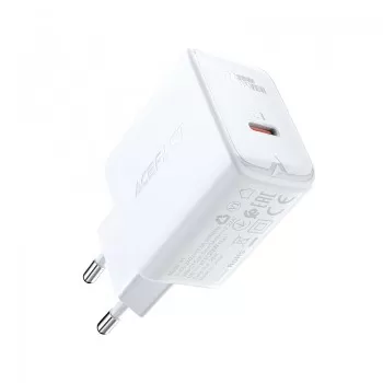Lādētājs Acefast A1 20W USB-C balts