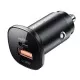 Auto lādētājs Acefast B1 Mini 38W USB-C+USB-A melns