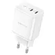 Laadija Borofone BN9 35W 2xUSB-C valge